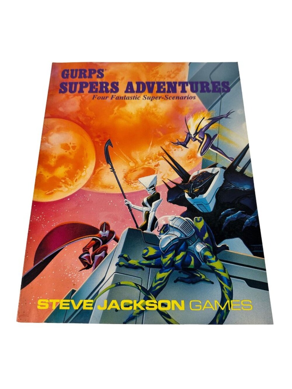 Gurps Steve Jackson Games Supers Adventures